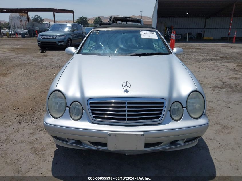 2000 Mercedes-Benz Clk 320 VIN: WDBLK65G9YT047925 Lot: 39655595