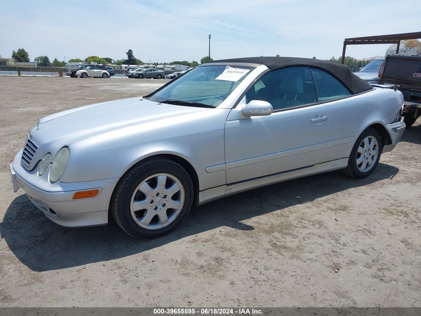 2000 Mercedes-Benz Clk 320 VIN: WDBLK65G9YT047925 Lot: 39655595