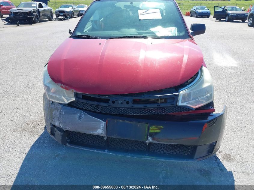 2010 Ford Focus Se VIN: 1FAHP3FNXAW236579 Lot: 39655603