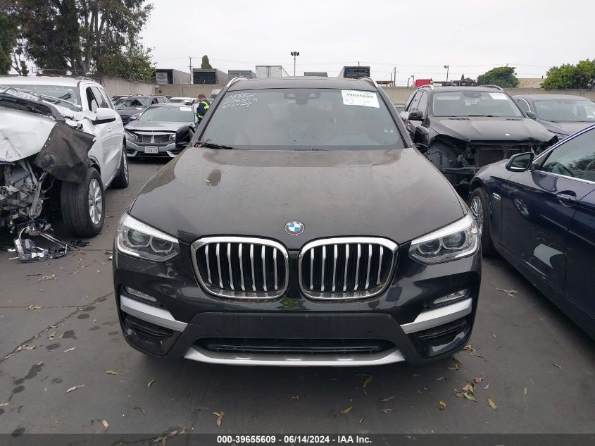 2019 BMW X3 Sdrive30I VIN: 5UXTR7C55KLR50227 Lot: 39655609