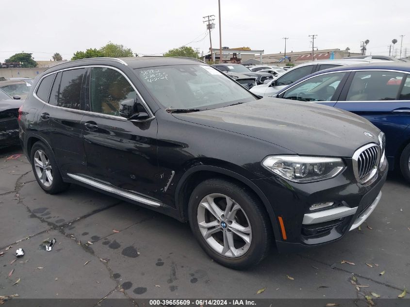 2019 BMW X3 Sdrive30I VIN: 5UXTR7C55KLR50227 Lot: 39655609