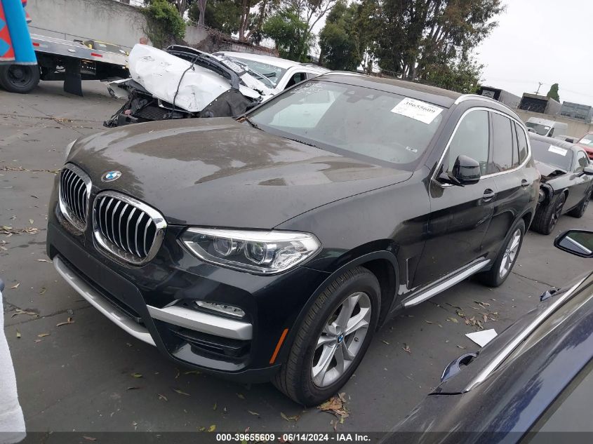 2019 BMW X3 Sdrive30I VIN: 5UXTR7C55KLR50227 Lot: 39655609