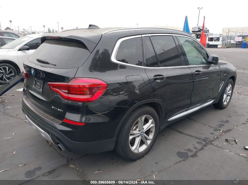 2019 BMW X3 Sdrive30I VIN: 5UXTR7C55KLR50227 Lot: 39655609