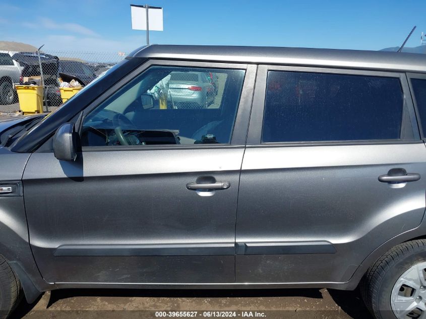 2013 Kia Soul VIN: KNDJT2A53D7587681 Lot: 39655627