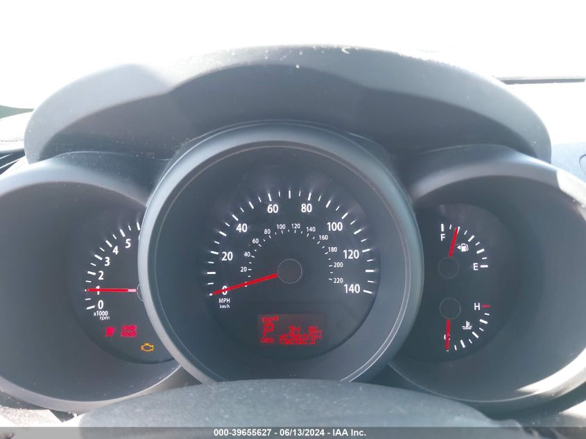 2013 Kia Soul VIN: KNDJT2A53D7587681 Lot: 39655627