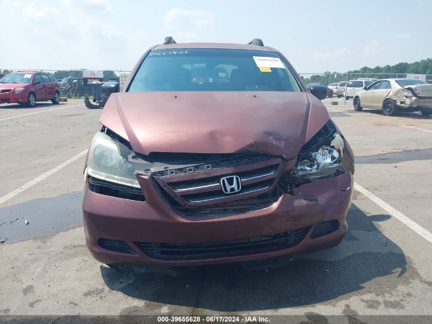 2007 Honda Odyssey Lx VIN: 5FNRL38287B088247 Lot: 39655628