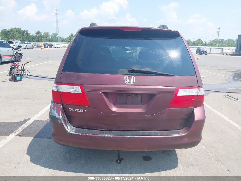 2007 Honda Odyssey Lx VIN: 5FNRL38287B088247 Lot: 39655628