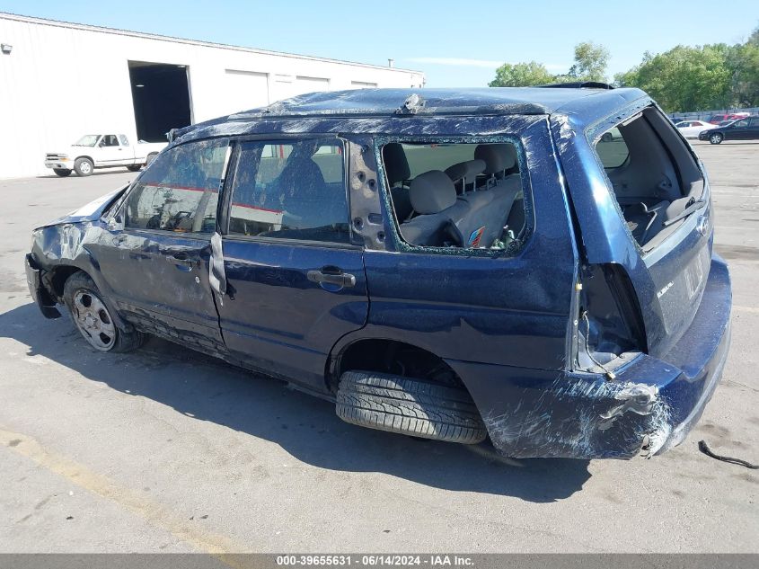 2006 Subaru Forester 2.5X VIN: JF1SG63676H708026 Lot: 39655631