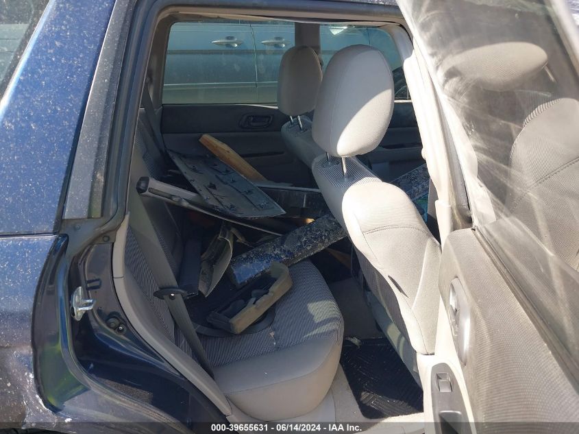 2006 Subaru Forester 2.5X VIN: JF1SG63676H708026 Lot: 39655631