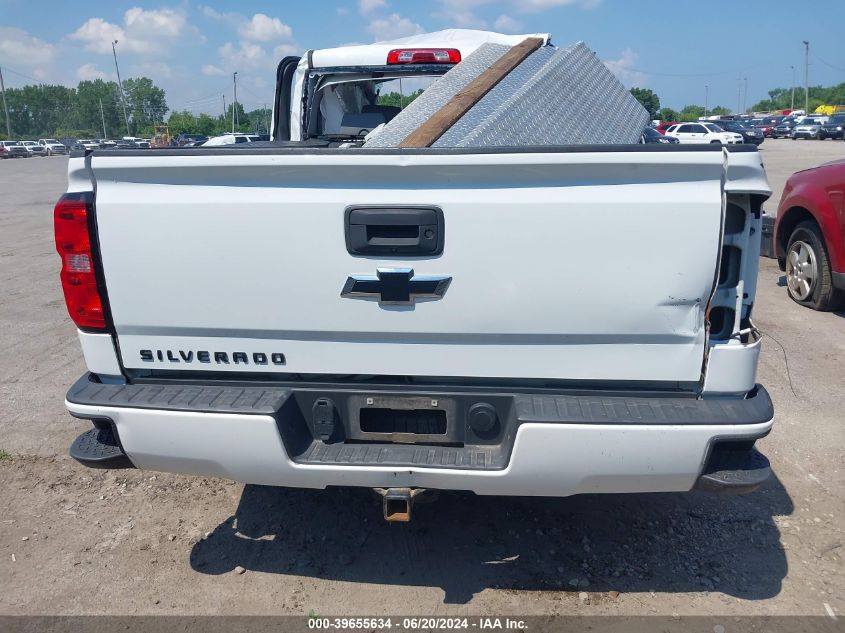 2017 Chevrolet Silverado K1500 Custom VIN: 1GCVKPEC7HZ298596 Lot: 39655634