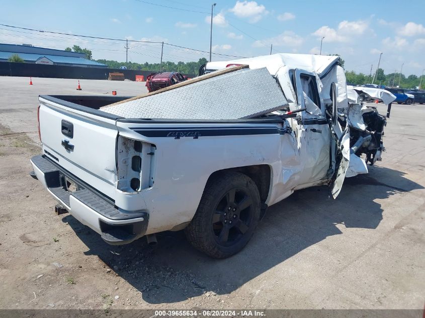 2017 Chevrolet Silverado K1500 Custom VIN: 1GCVKPEC7HZ298596 Lot: 39655634