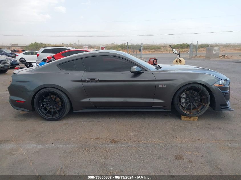 2018 Ford Mustang Gt Premium VIN: 1FA6P8CF0J5113851 Lot: 39655637