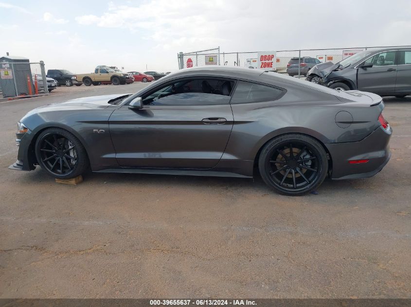 2018 Ford Mustang Gt Premium VIN: 1FA6P8CF0J5113851 Lot: 39655637