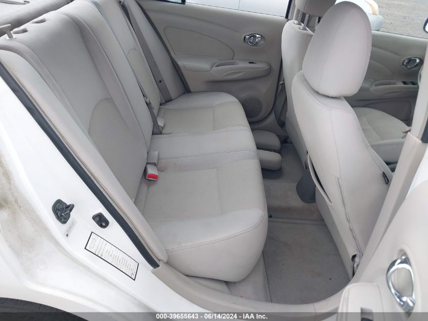 2014 Nissan Versa 1.6 S/1.6 S+/1.6 Sl/1.6 Sv VIN: 3N1CN7AP3EL847577 Lot: 39655643