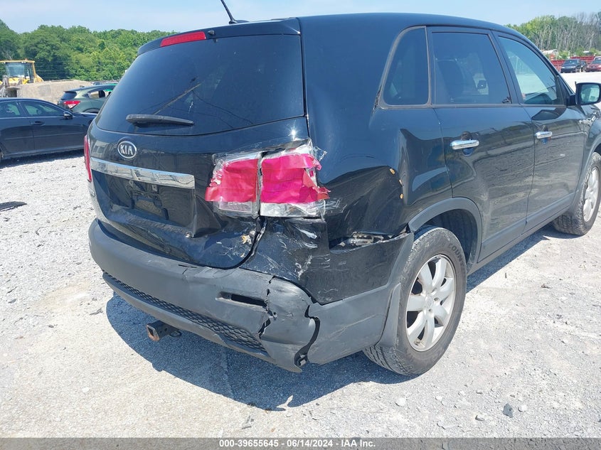 2011 Kia Sorento Lx VIN: 5XYKT3A17BG079950 Lot: 39655645