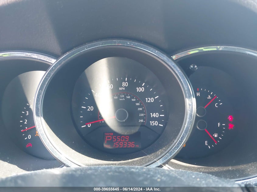 2011 Kia Sorento Lx VIN: 5XYKT3A17BG079950 Lot: 39655645