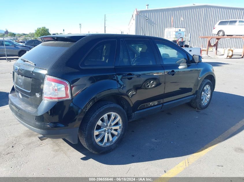 2007 Ford Edge Sel Plus VIN: 2FMDK49C27BB48218 Lot: 39655646