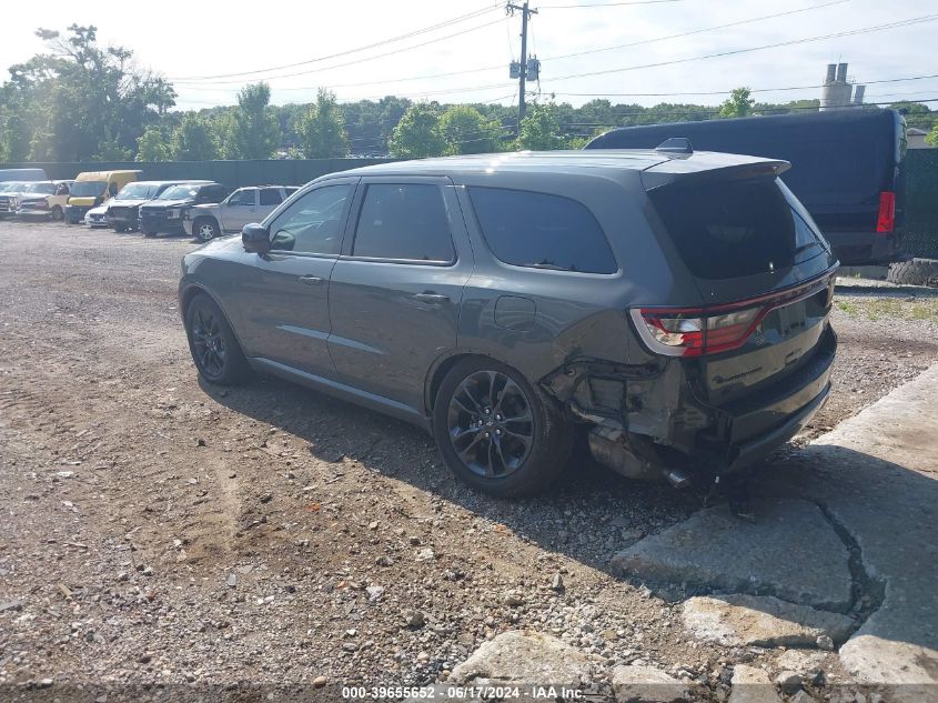 2022 Dodge Durango Gt Awd VIN: 1C4RDJDG0NC212654 Lot: 39655652