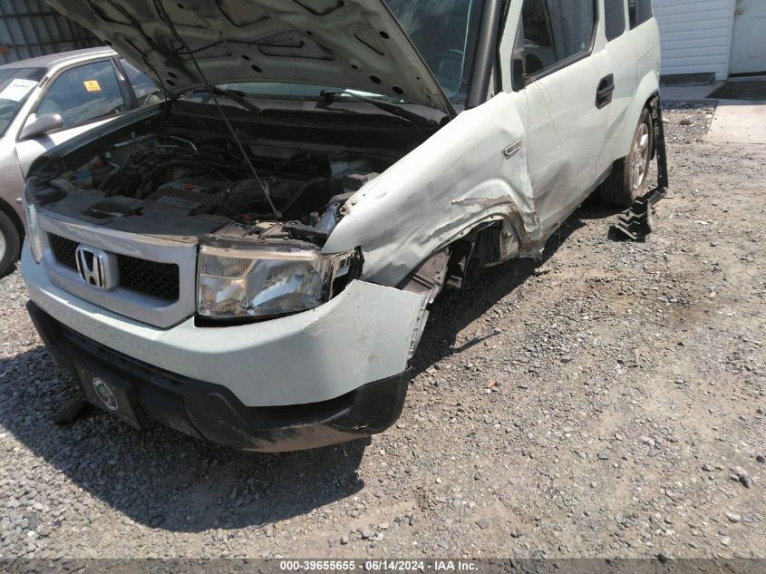 2010 Honda Element Ex VIN: 5J6YH2H76AL005819 Lot: 39655655