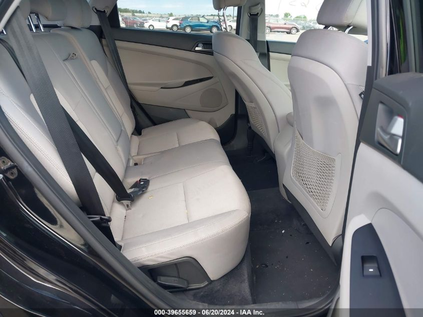 2018 Hyundai Tucson Limited/Sport And Eco/Se VIN: KM8J3CA44JU603862 Lot: 39655659