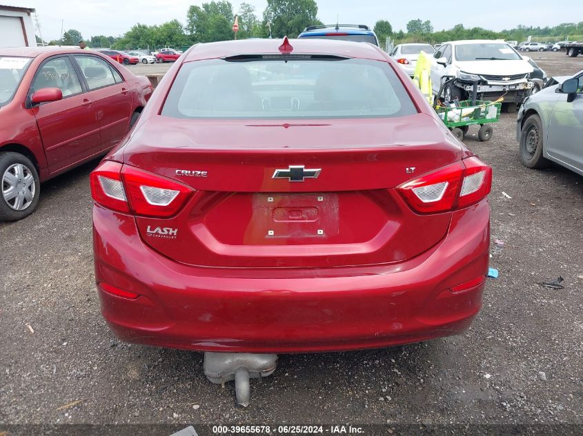 2018 Chevrolet Cruze Lt Auto VIN: 1G1BE5SM3J7227739 Lot: 39655678