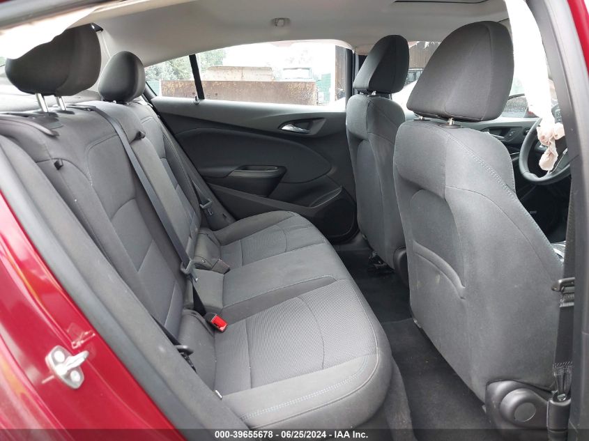 2018 Chevrolet Cruze Lt Auto VIN: 1G1BE5SM3J7227739 Lot: 39655678