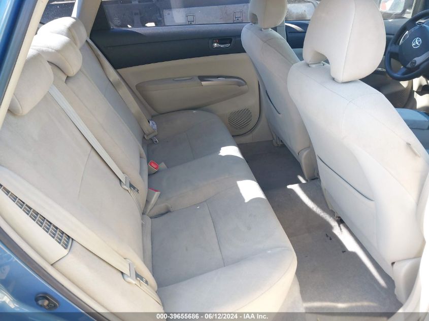 2008 Toyota Prius VIN: JTDKB20U687760891 Lot: 39655686