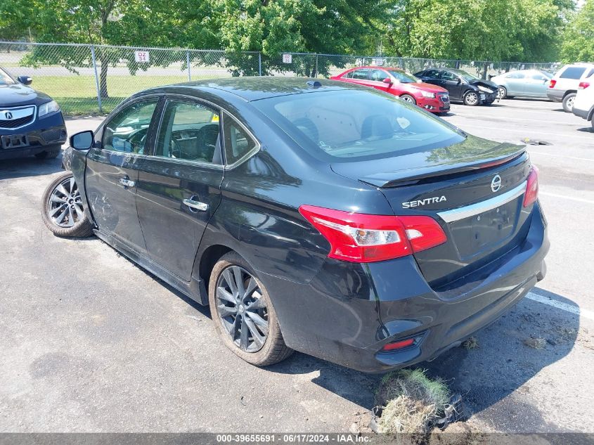 2017 Nissan Sentra Sr VIN: 3N1AB7AP9HY406382 Lot: 39655691