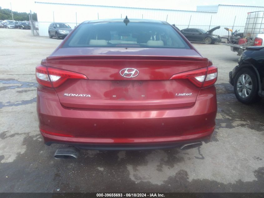 5NPE34AF0FH028724 2015 Hyundai Sonata Limited