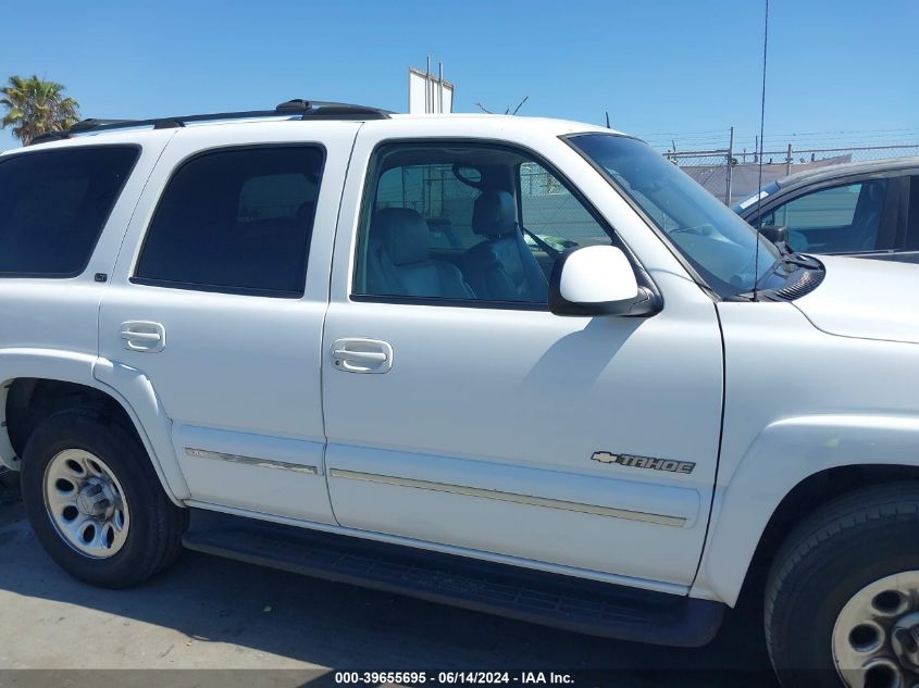 2003 Chevrolet Tahoe Lt VIN: 1GNEK13T43R212175 Lot: 39655695