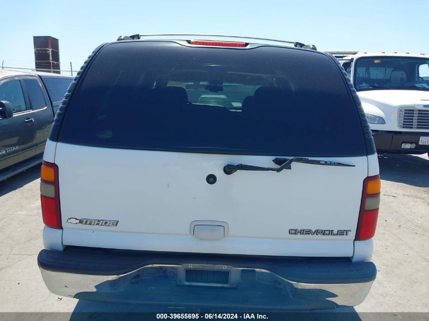 2003 Chevrolet Tahoe Lt VIN: 1GNEK13T43R212175 Lot: 39655695