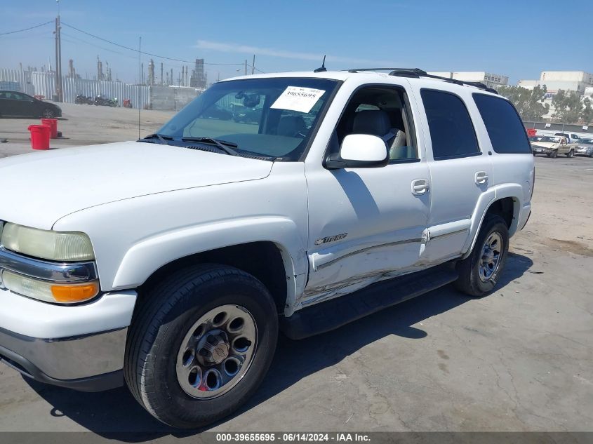 2003 Chevrolet Tahoe Lt VIN: 1GNEK13T43R212175 Lot: 39655695