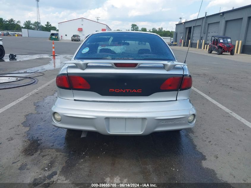 2002 Pontiac Sunfire Se VIN: 1G2JB524227142747 Lot: 39655705