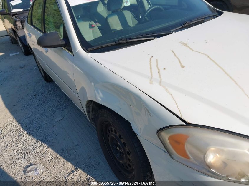 2006 Chevrolet Impala Ls VIN: 2G1WB58K969175832 Lot: 39655725