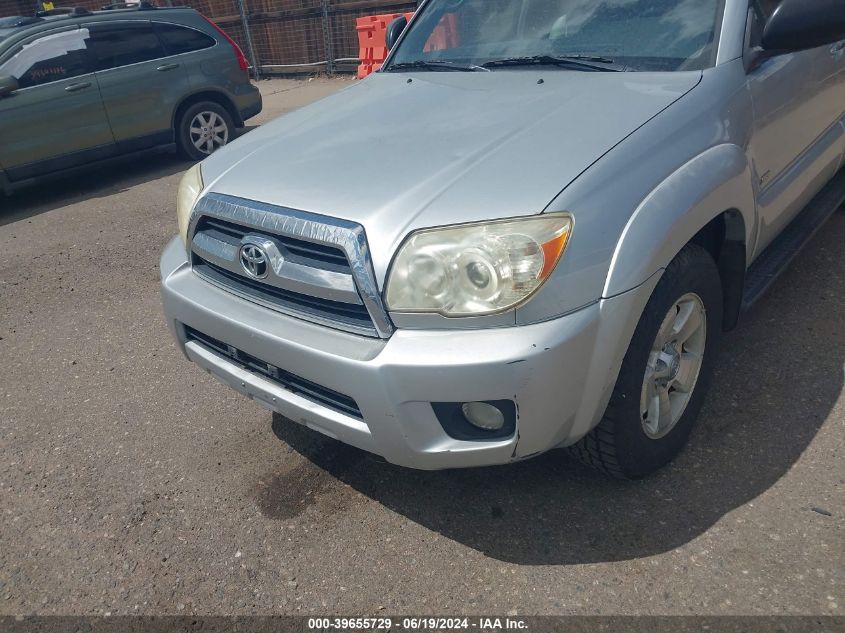 2007 Toyota 4Runner Sr5 V6 VIN: JTEZU14R770093227 Lot: 39655729