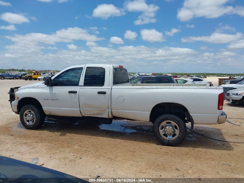 2003 Dodge Ram 2500 Slt/Laramie/St VIN: 3D7KU28683G704793 Lot: 39655731
