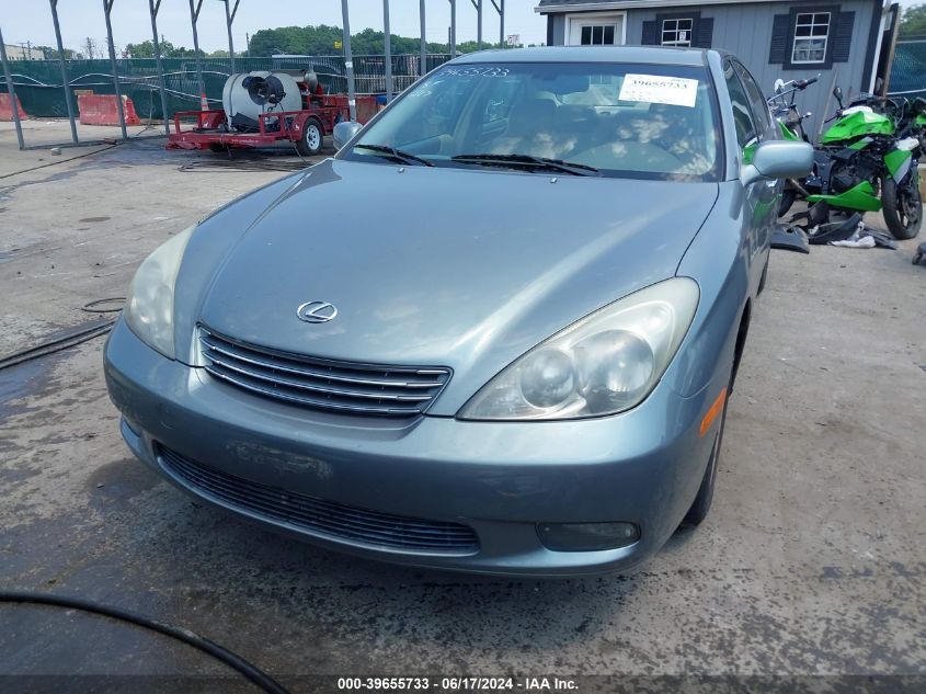 2003 Lexus Es 300 VIN: JTHBF30G230144027 Lot: 39655733