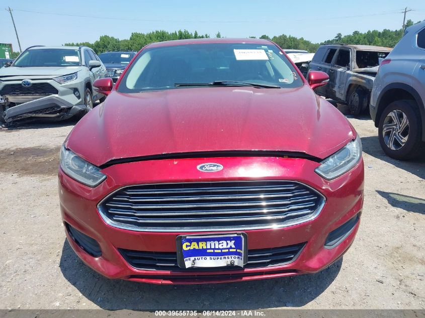 2014 Ford Fusion Se VIN: 1FA6P0H7XE5403992 Lot: 39655735