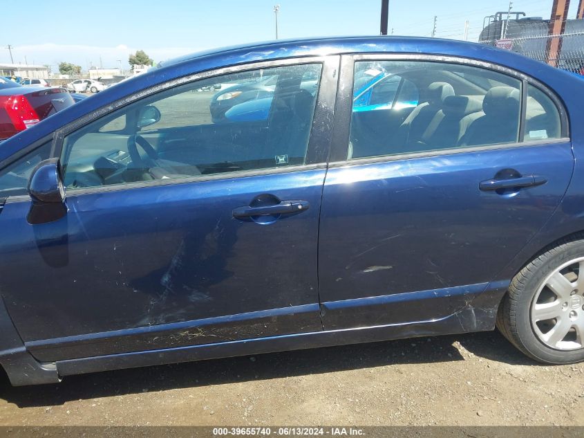 2008 Honda Civic Lx VIN: 1HGFA16538L084326 Lot: 39655740