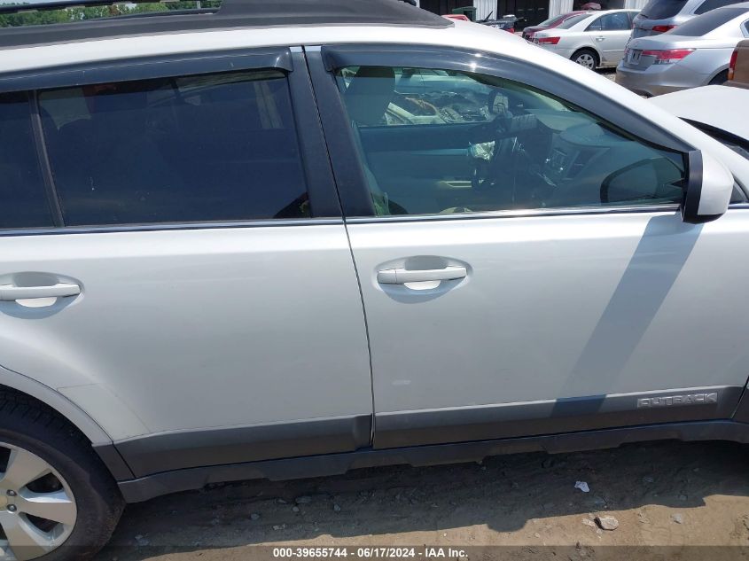 2011 Subaru Outback 2.5I Premium VIN: 4S4BRBCC0B3358762 Lot: 39655744