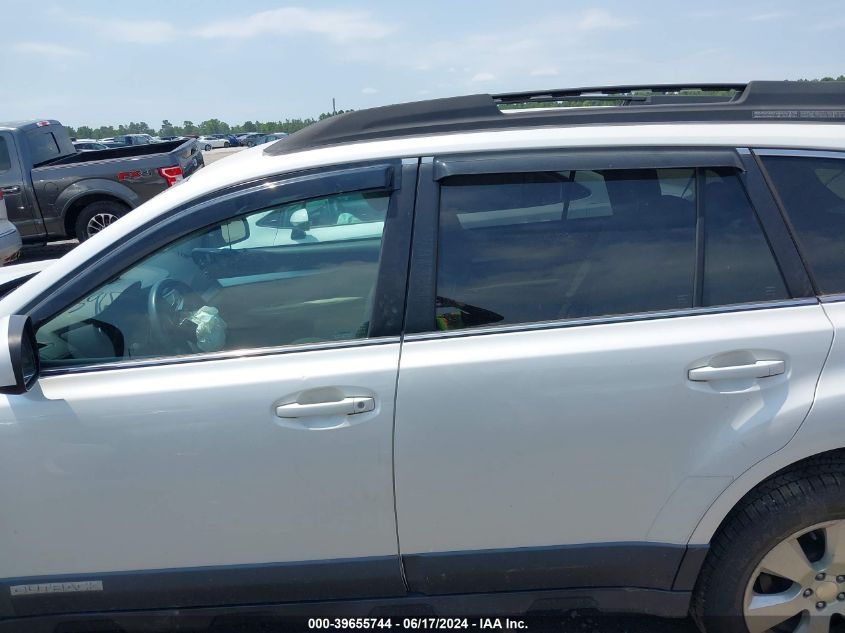 2011 Subaru Outback 2.5I Premium VIN: 4S4BRBCC0B3358762 Lot: 39655744