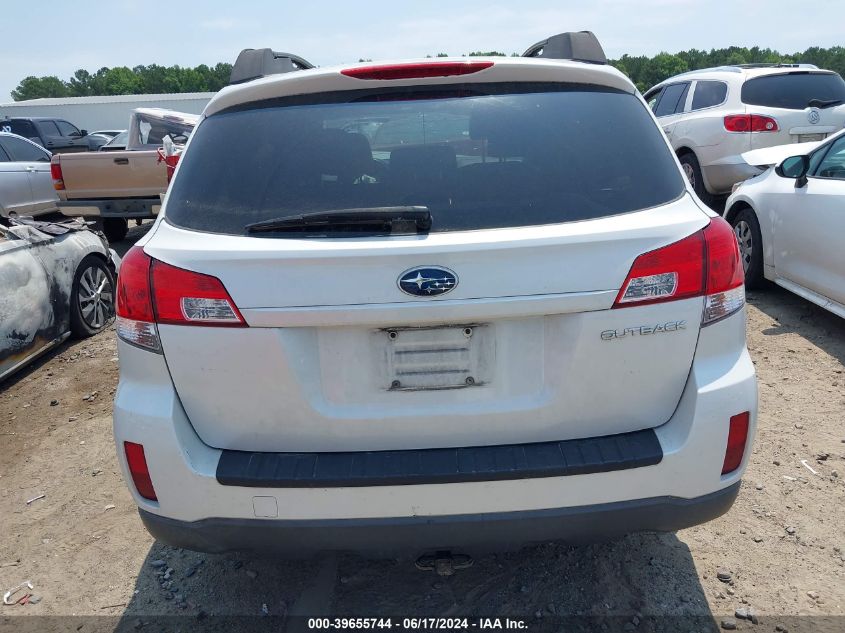 2011 Subaru Outback 2.5I Premium VIN: 4S4BRBCC0B3358762 Lot: 39655744