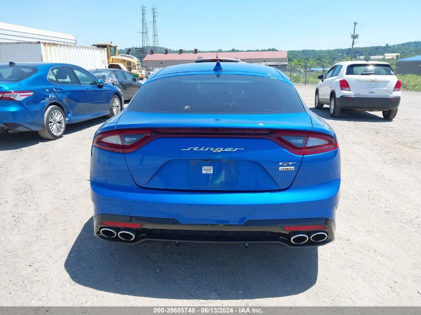 2020 Kia Stinger Gt VIN: KNAE35LC3L6077816 Lot: 39655748