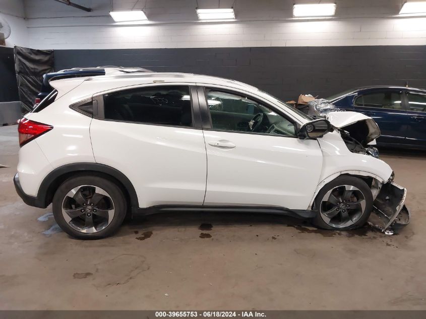 2018 Honda Hr-V Ex-L VIN: 3CZRU6H76JM707337 Lot: 39655753