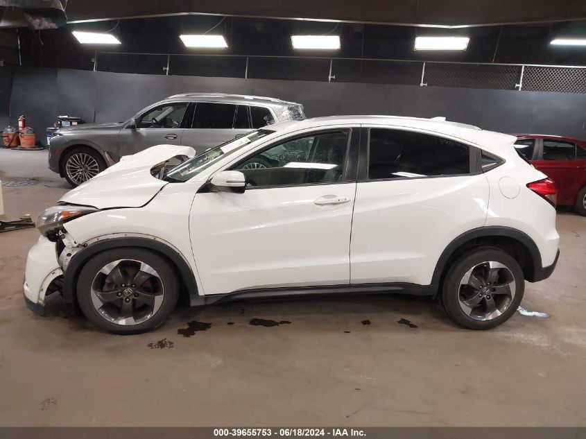 2018 Honda Hr-V Ex-L VIN: 3CZRU6H76JM707337 Lot: 39655753