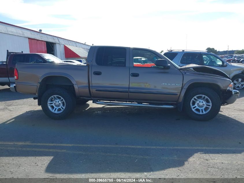 2001 Dodge Dakota Slt/Sport VIN: 1B7GG2AN51S213807 Lot: 39655755