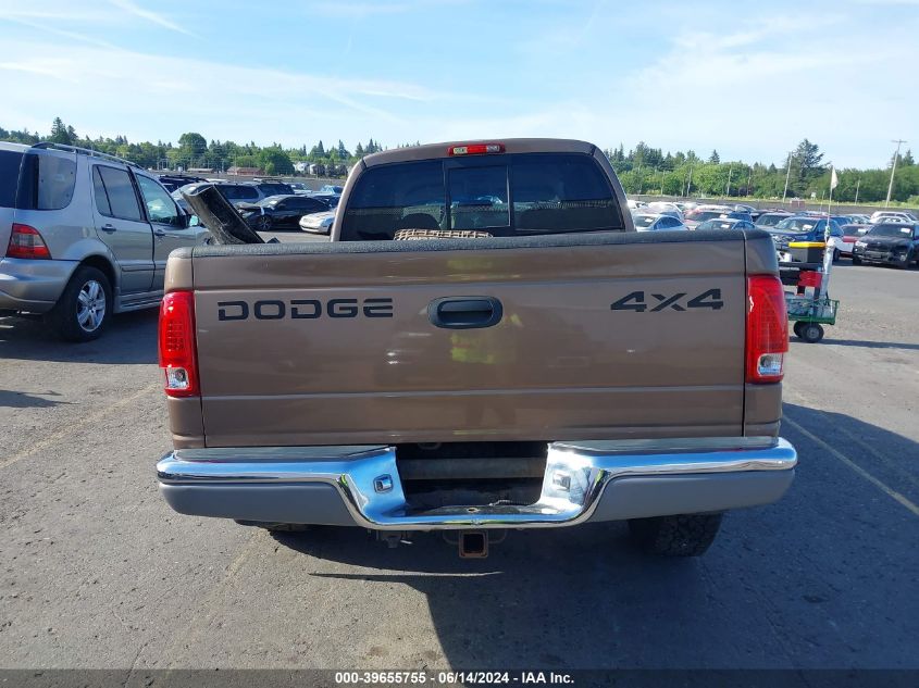 2001 Dodge Dakota Slt/Sport VIN: 1B7GG2AN51S213807 Lot: 39655755