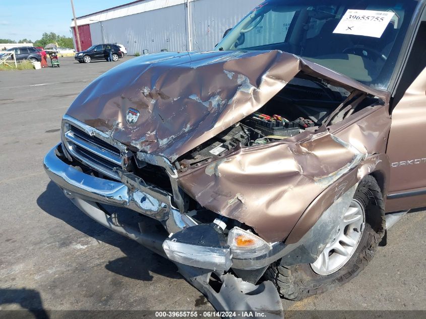 2001 Dodge Dakota Slt/Sport VIN: 1B7GG2AN51S213807 Lot: 39655755