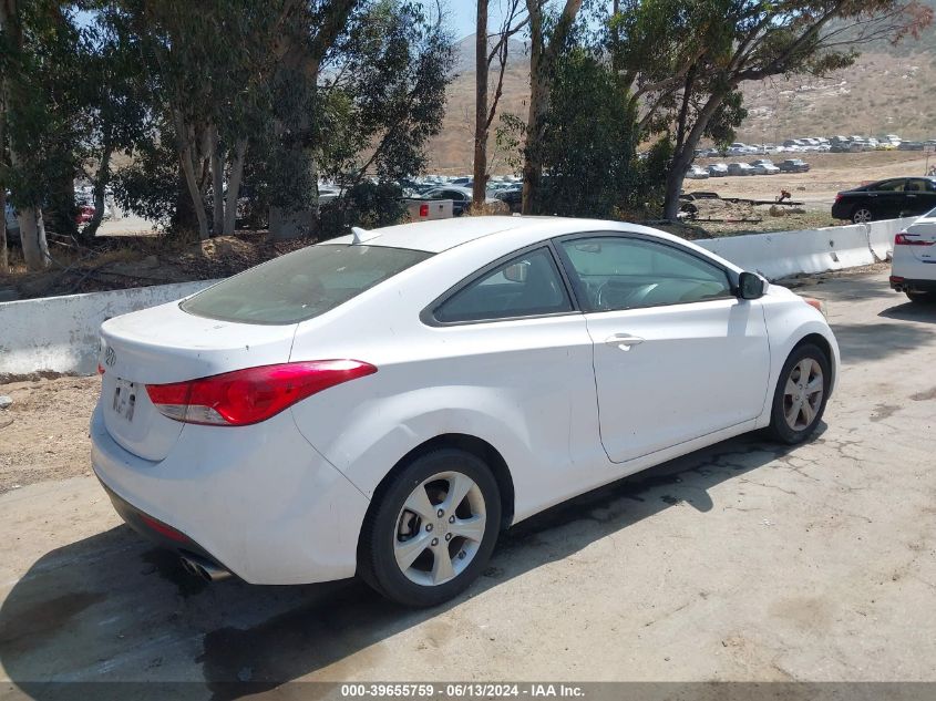 2013 Hyundai Elantra Gs VIN: KMHDH6AE7DU001292 Lot: 39655759