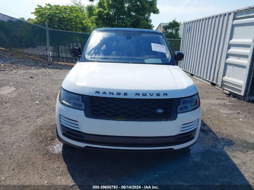 2020 Land Rover Range Rover Hse VIN: SALGS2RU2LA581230 Lot: 39655793